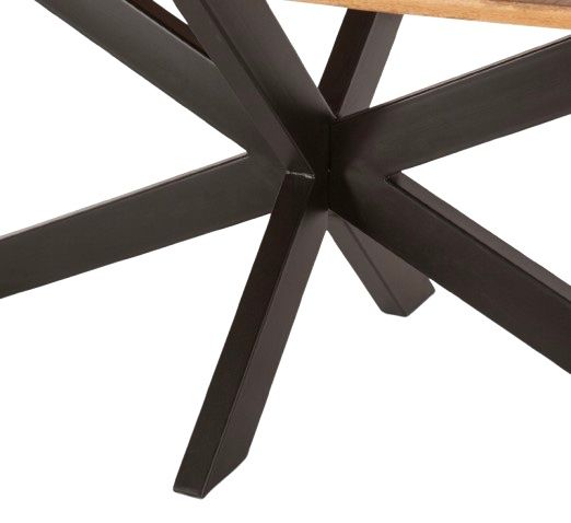 Home Trends & Design Rapallo Natural Dining Table-1