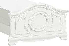 Mazin Furniture Lucida White Twin Bed-3