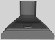 Vent-A-Hood® 42" Gunsmoke Euro-Style Wall Mounted Range Hood-4