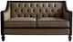 ACME Furniture House Beatrice Black/Tan Loveseat-1