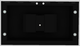 Vent-A-Hood® 48" Black Contemporary Island Range Hood-2