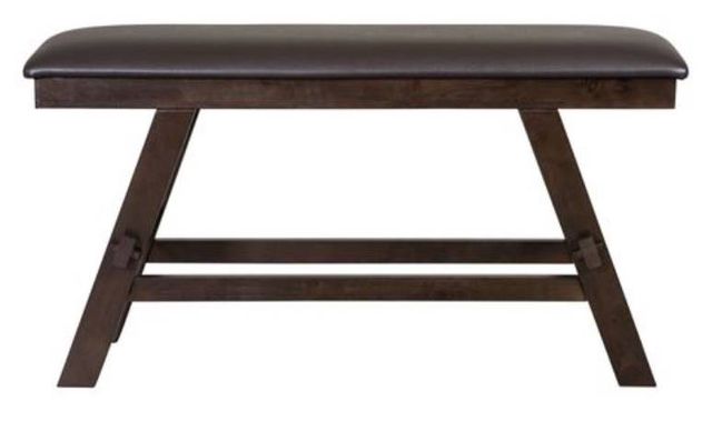 Liberty Furniture Lawson Chocolate/Espresso Dining Counter Bench-2