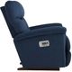 La-Z-Boy® Mateo Indigo Power Rocking Recliner with Headrest and Lumbar-3
