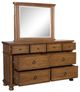 Signature Design by Ashley® Chadworth Brown Dresser and Mirror-2