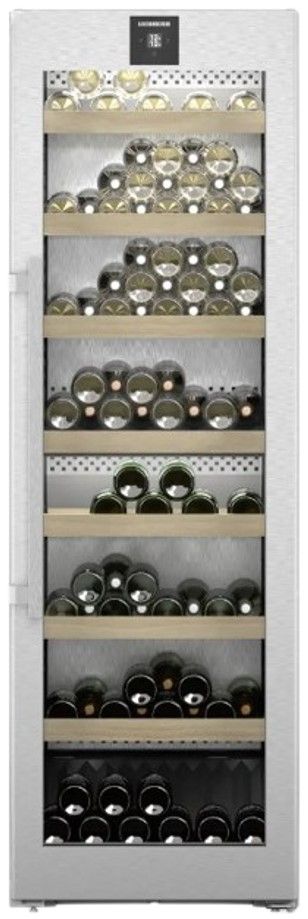 Liebherr 24" 13.1 Cu Ft. Stainless Steel Wine Cooler-0