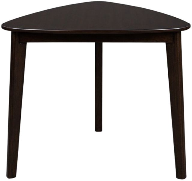 Signature Design by Ashley® Mallenette Merlot Triangle Dining Table-2