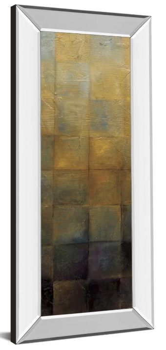 Classy Art Modra II by Pasion Mirror Framed Wall Art-1
