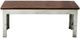 American Heartland Manufacturing Rustic Two Tone Crossboard Bench-1