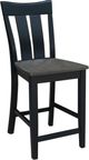 John Thomas Furniture® Cosmopolitan Ava Black Counter Stool-0