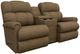 La-Z-Boy® Pinnacle Mink Manual Wall Reclining Loveseat with Console-0