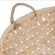 A & B Home 3-Piece Beige Woven Bamboo Outdoor Tray Set-1