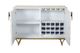 Bassett Mirror Martina Black/White Wash Bar Cabinet-2