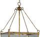 Forty West Giselle Gold 4-Light Chandelier-4