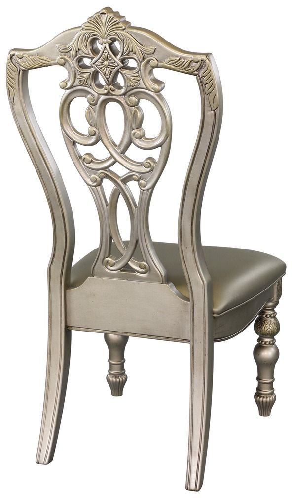 Mazin Furniture Catalonia Platinum Side Chair-2