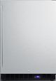 Summit® 4.7 Cu. Ft Stainless Steel Built In All-Freezer With Icemaker-0