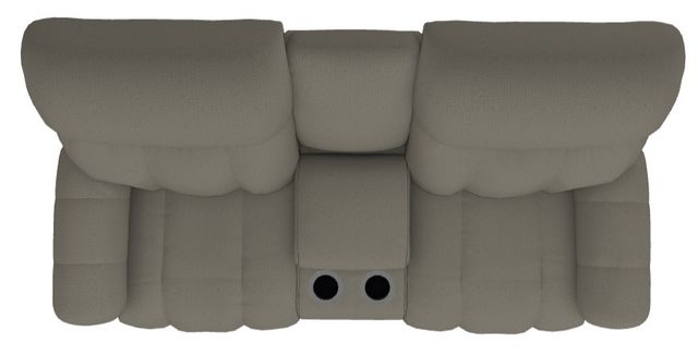 La-Z-Boy® Morrison Silver Power Reclining Loveseat with Console and Headrest-4