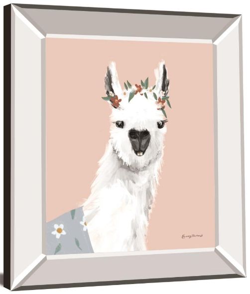 Classy Living Becky Thorns Delightful Alpacas I Wall Art-2