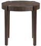 Steve Silver Co. Gracie Espresso End Table with Copper Base-1