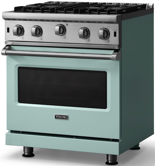 Viking® 5 Series 30" Splash Liquid Propane Pro Style Gas Range-2