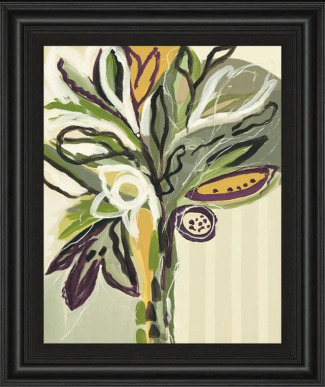 Classy Art Serene Floral Il by A. Maritz Framed Print Wall Art-0