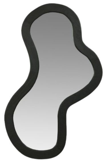 Meridian Furniture Oblique Black 48" Mirror-0