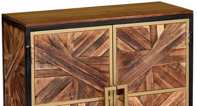 Jaipur Furniture Galvan Burnt Tan Cabinet-1
