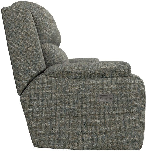 La-Z-Boy® Dorian Atlantic Power Reclining Loveseat with Console and Headrest-2