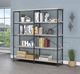 Coaster® Analiese Grey Driftwood Open Bookcase-4