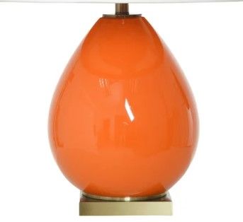 StyleCraft Dann Foley Lifestyle Orange Table Lamp-2