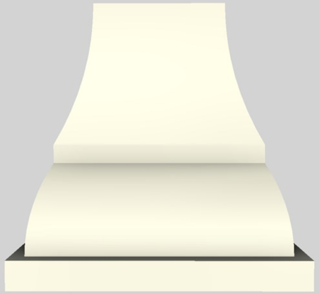 Vent-A-Hood® Designer Series 42" Biscuit Island Range Hood-1