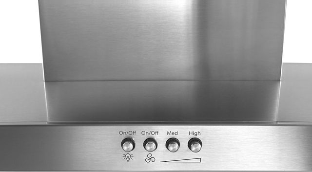 Maytag® 30" Stainless Steel Wall Mount Flat Range Hood-1