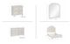 Powell® Naples 4-Piece Antique White Queen Panel Bedroom Set-2