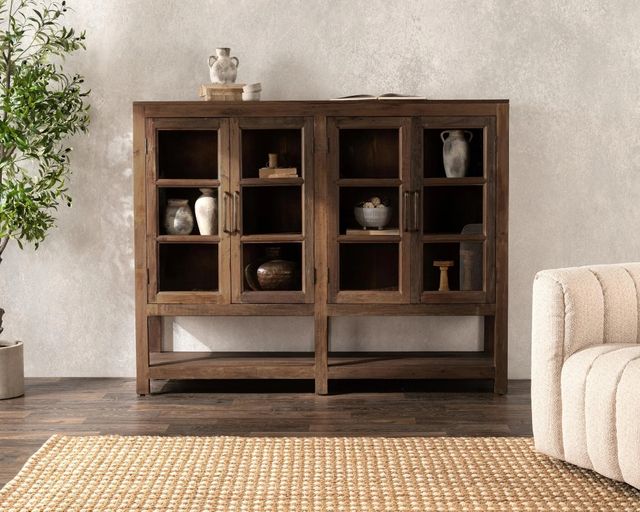 Classic Home Kharga Natural Cabinet-1