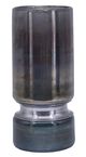 A & B Home Stellar Black/Blue Vase-0