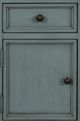StyleCraft Aged Seafoam 1-Drawer Side Table-1