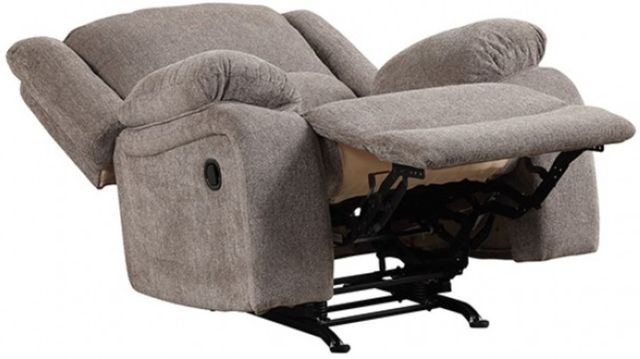 Furniture of America® Cosimo Mocha Manual Recliner-1