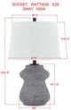 Forty West Mattia Gray Table Lamp-1