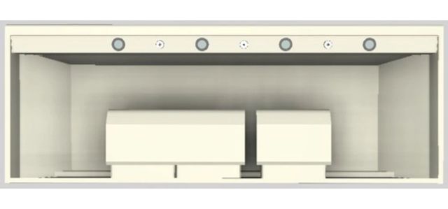 Vent-A-Hood® 66" Biscuit Wall Mounted Range Hood-3