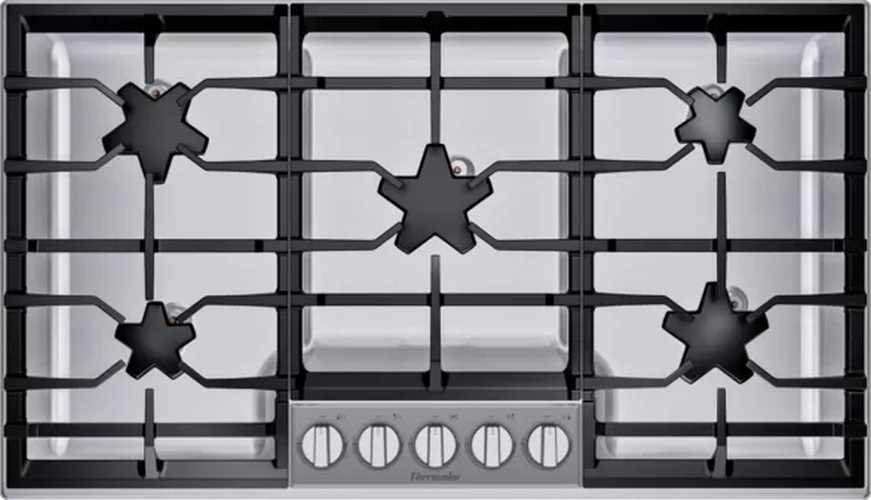 Thermador Masterpiece Pedestal Star 36" Gas Cooktop - Thumbnail 4