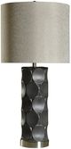 Harp & Finial® Rutherford Charcoal Table Lamp-0