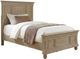 Liberty Furniture Rustic Traditions Saddle Tan Full Panel Bed-0