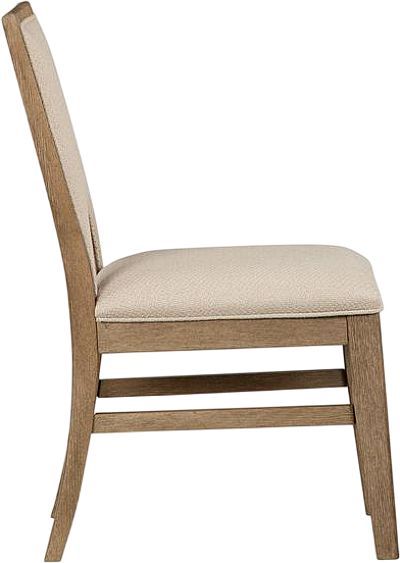 Magnussen Home® Tristan Swiss Coffee Dining Side Chair with Upholstered Seat and Back-2
