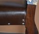 Horizon Home® Mustang Blue/Brown Leather 30'' Barstool-4