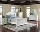 Elements International Brook White Nightstand-2