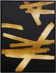 Stylecraft Gold Strokes Wall Art-0