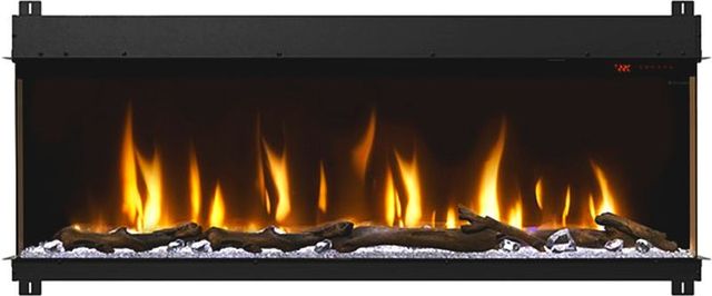 Dimplex® Ignite® Bold Black 88'' Built-in Linear Electric Fireplace-3