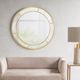 Olliix by Martha Stewart Katonah Gold Framed Decor Wall Mirror-4