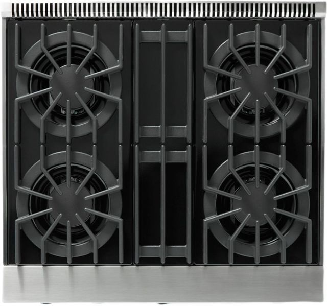 Viking® 5 Series 30" Antique Bronze Pro Style Gas Range-2