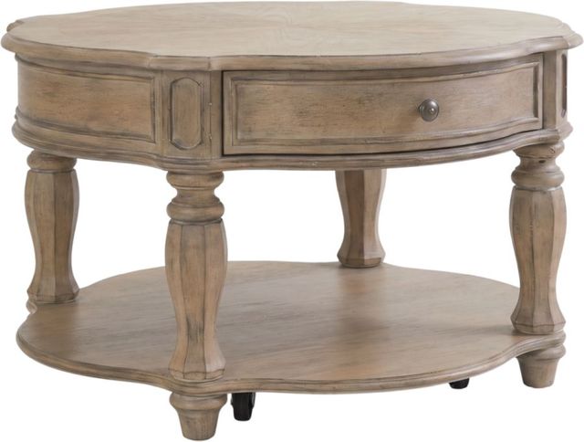 Liberty Furniture Magnolia Manor 3-Piece Weathered Bisque Optional Occasional Table Set-1
