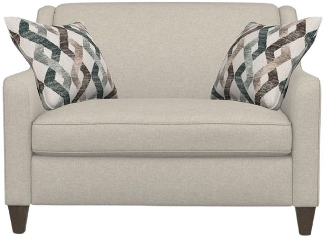 Flexsteel® Holly Silver Driftwood Twin Sleeper Chair-1